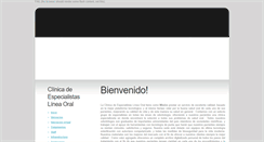 Desktop Screenshot of lineaoral.com